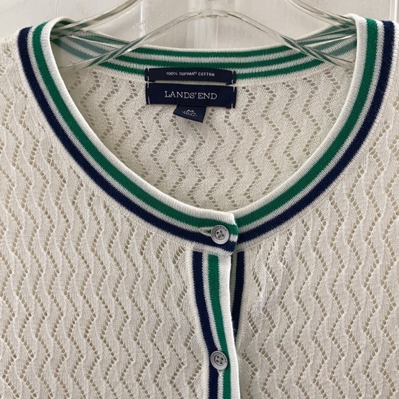 FINAL MARKDOWN Ladies’ Lands’ End Cardigan (M) - Picture 2 of 9